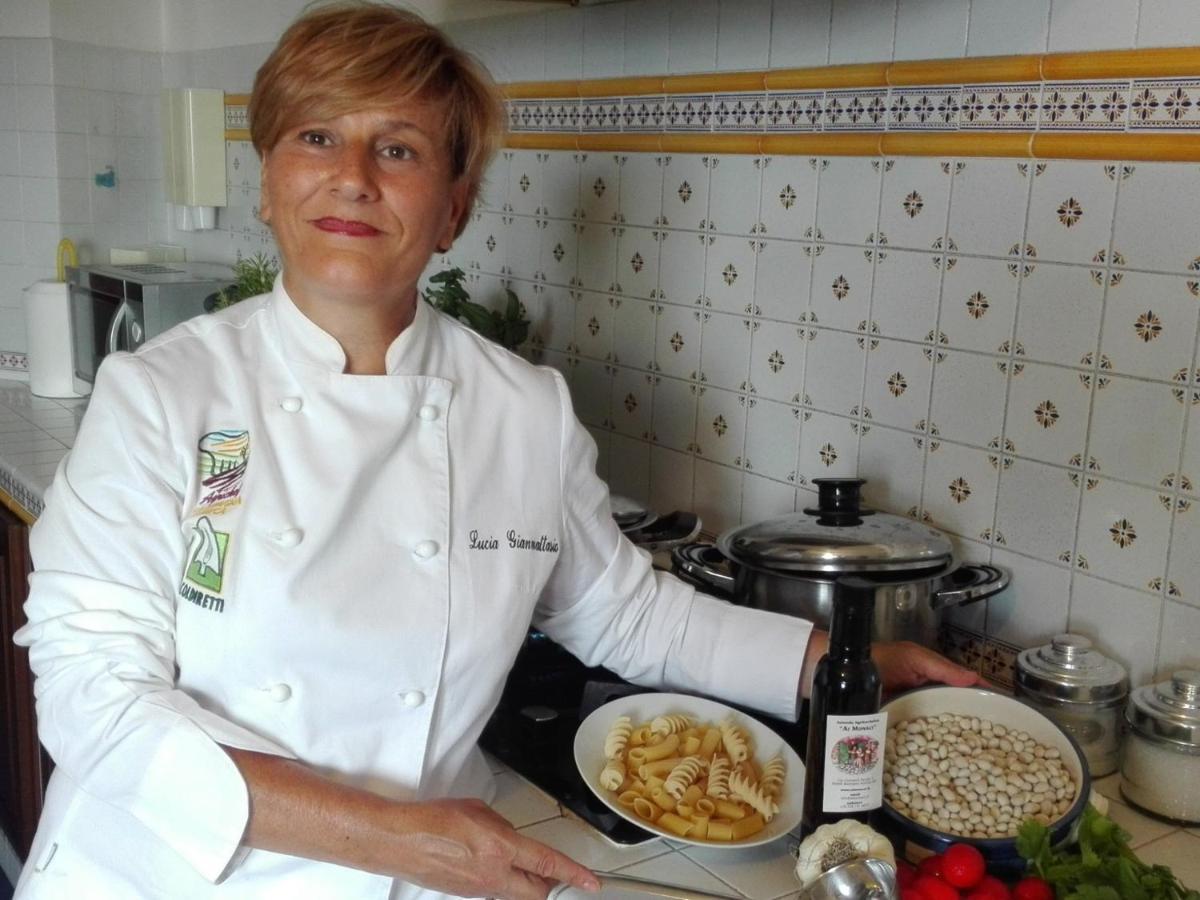 Agriturismo Ai Monaci Montano Antilia Eksteriør bilde